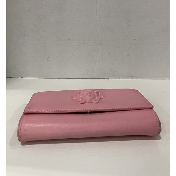 Gianni Versace Smooth Calfskin Pink Palazzo Chain Evening Bag - Picture 4 of 11